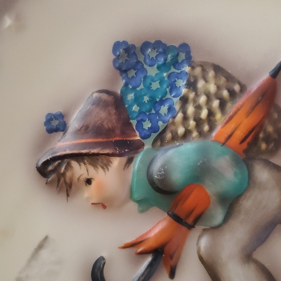 W.Goebel-Porzellan Fabrik , hand painted , M.J Hummel 3th Annual Plate 1973 - Picture 7 of 12